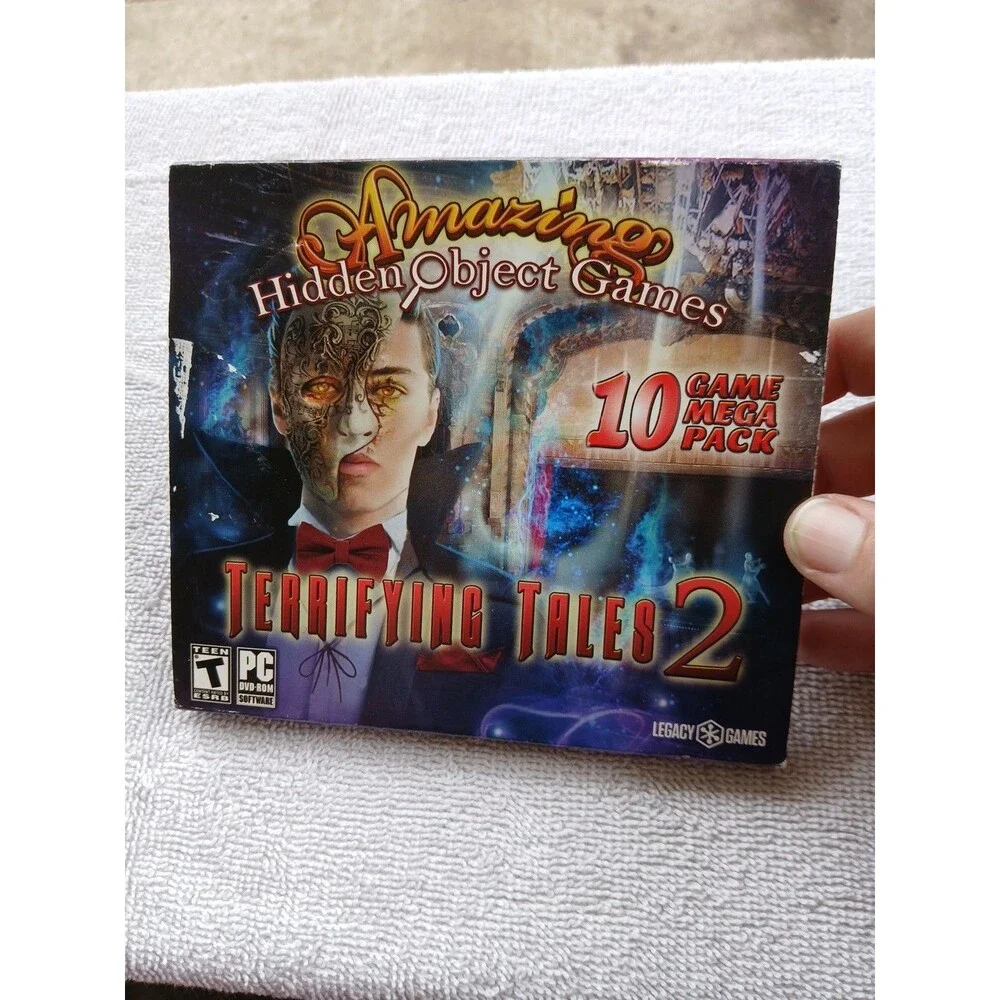 Amazing Hidden Object Games: Terrifying Tales 2 (10 Game Megapack) (PC, 2017)